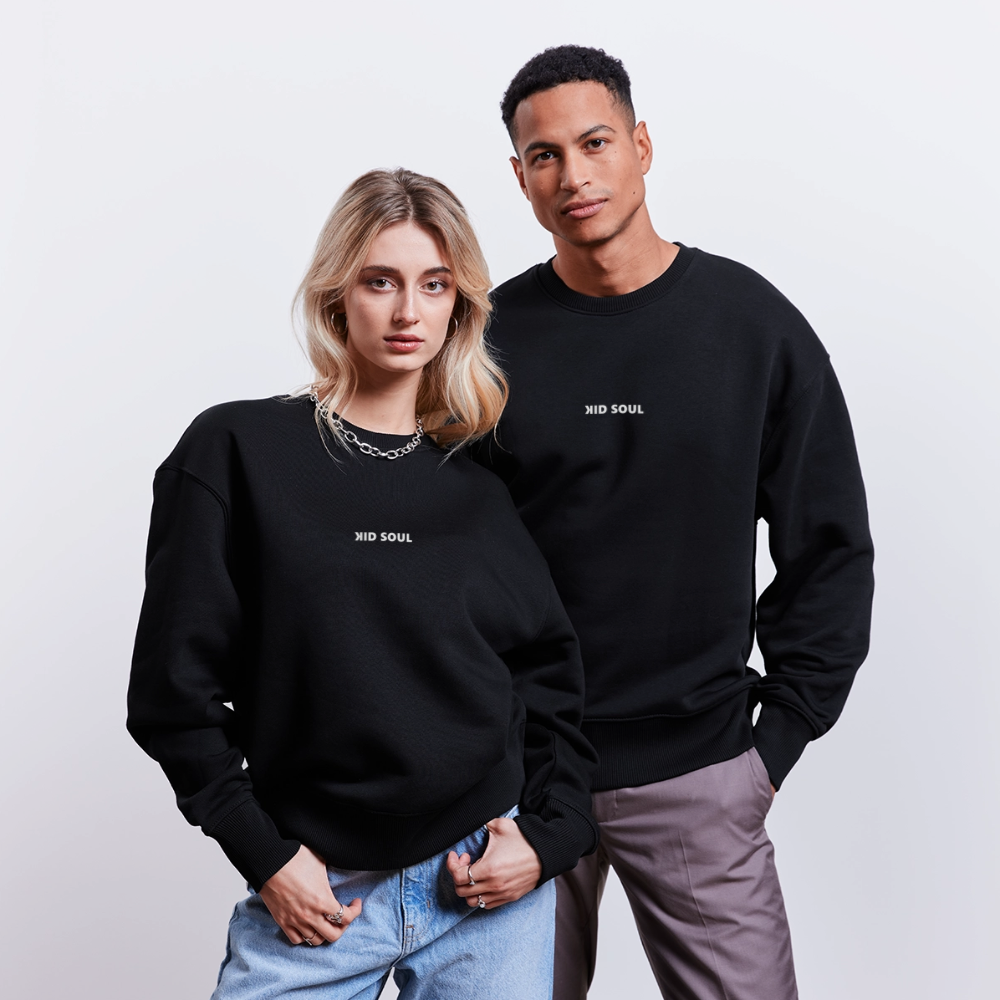 Kid Soul Unisex Bio Pullover - Schwarz