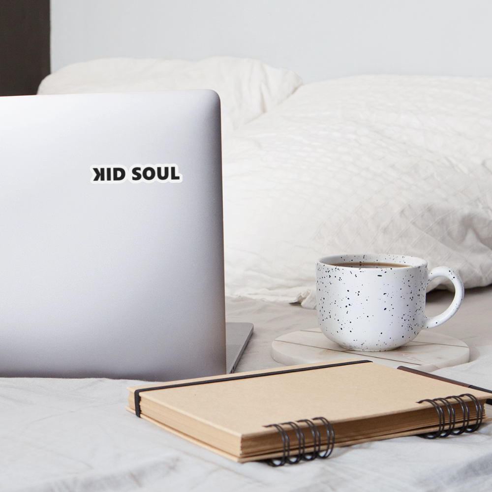 Kid Soul Sticker - Mattweiß